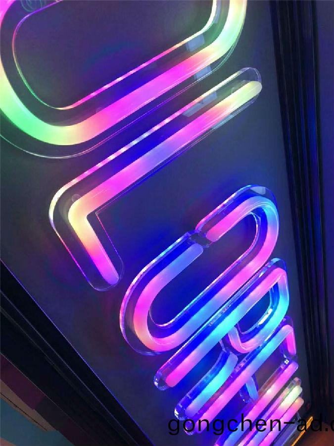 牆體髮光(guang)字