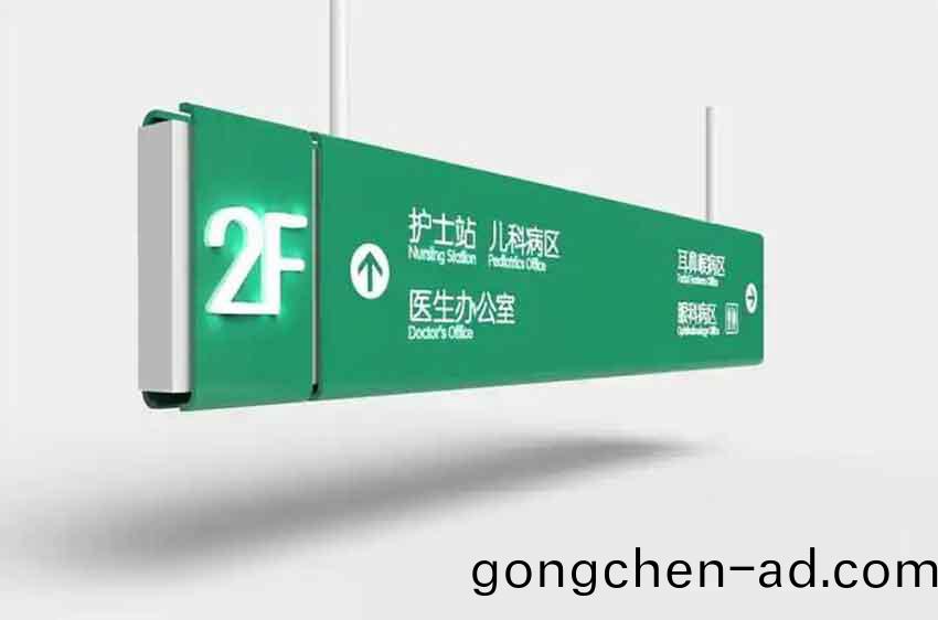 醫(yi)療(liao)機構導視(shi)牌設計(ji)的特殊(shu)性(xing)